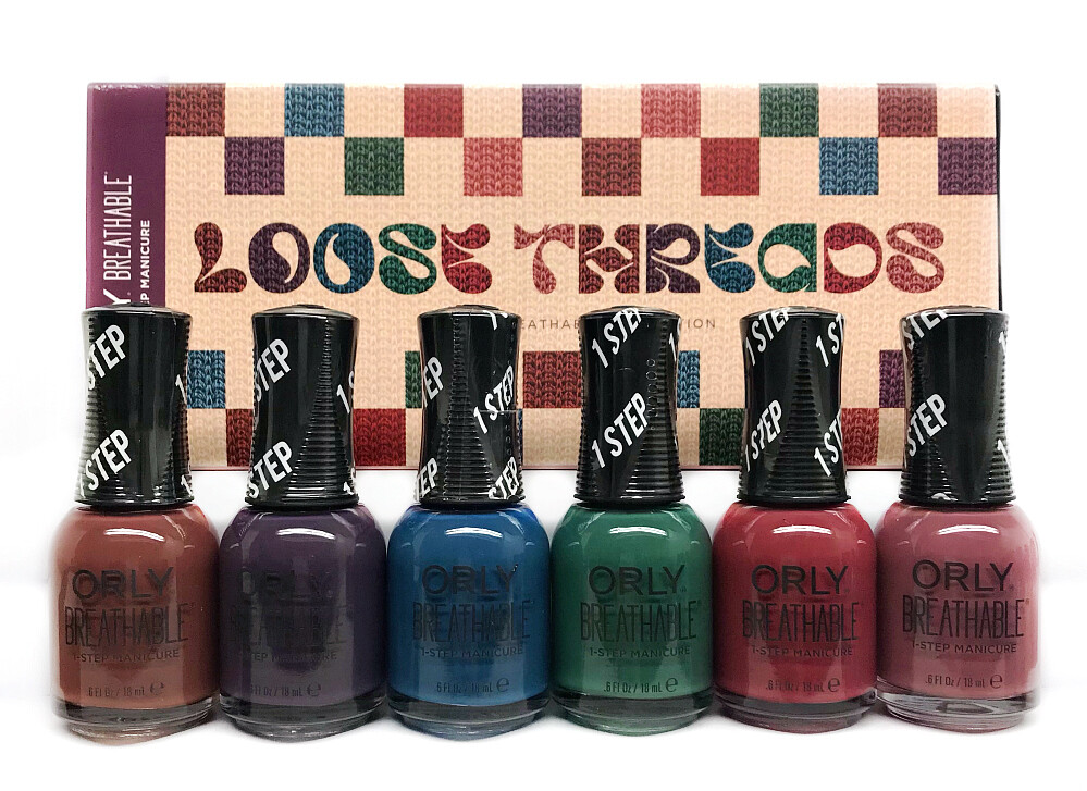 Orly BREATHABLE Treatment + Color Nail Lacquer LOOSE THREADS Fall 2024