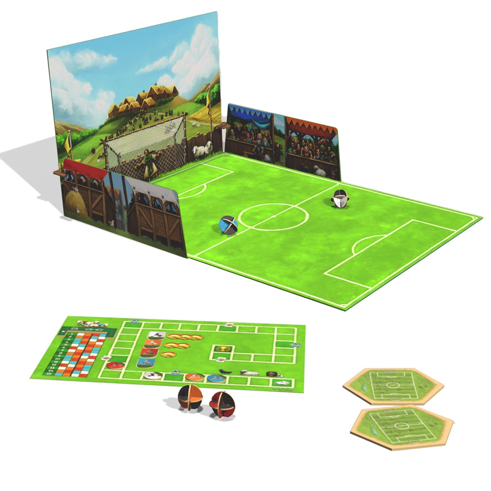 CATAN Soccer Fever SCENARIO EXPANSION – Kick off the Small, Multicolor