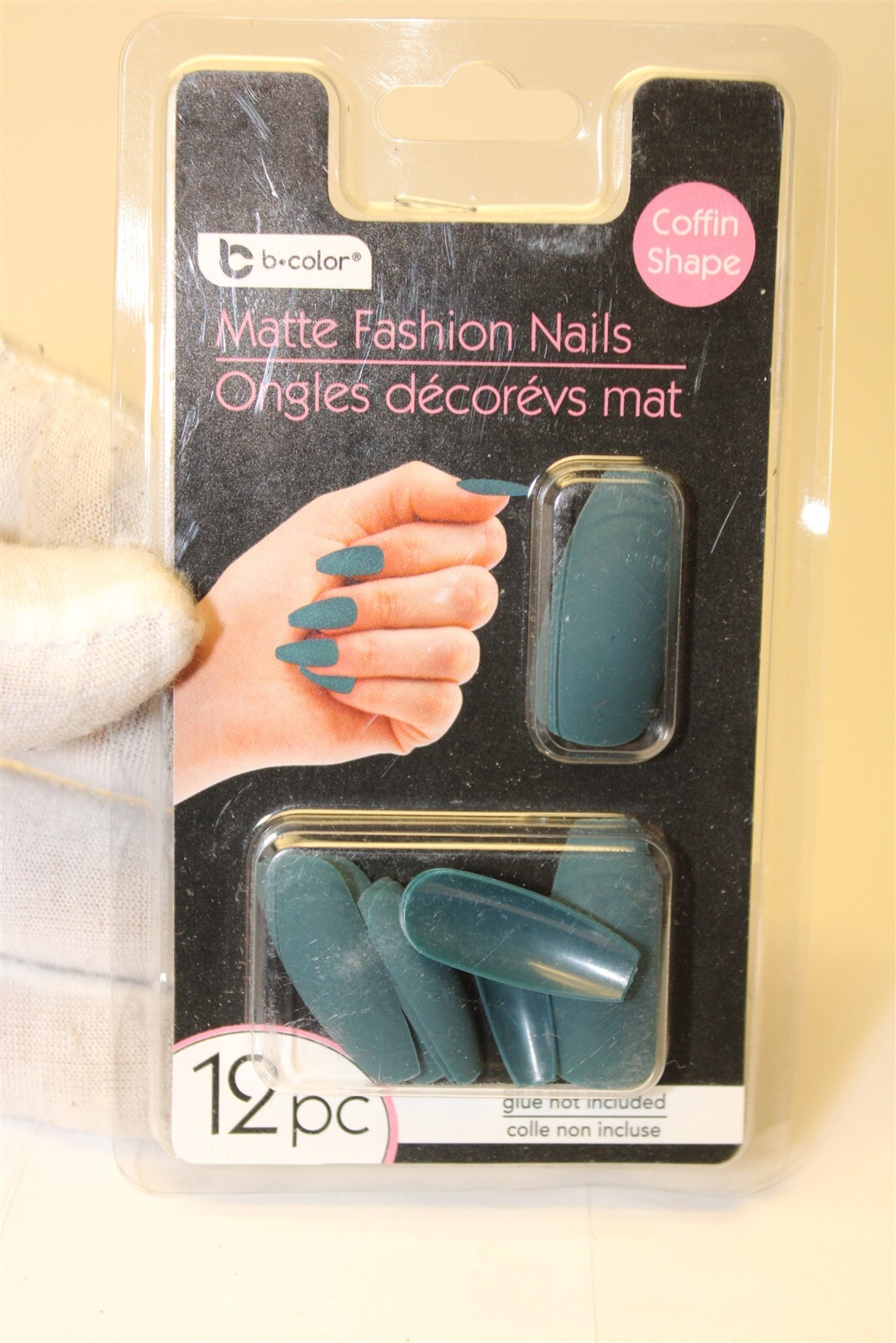L.A. Colors / b-color NEW Assorted Colors Nail Tips Lot X 17 Includes Tattoos