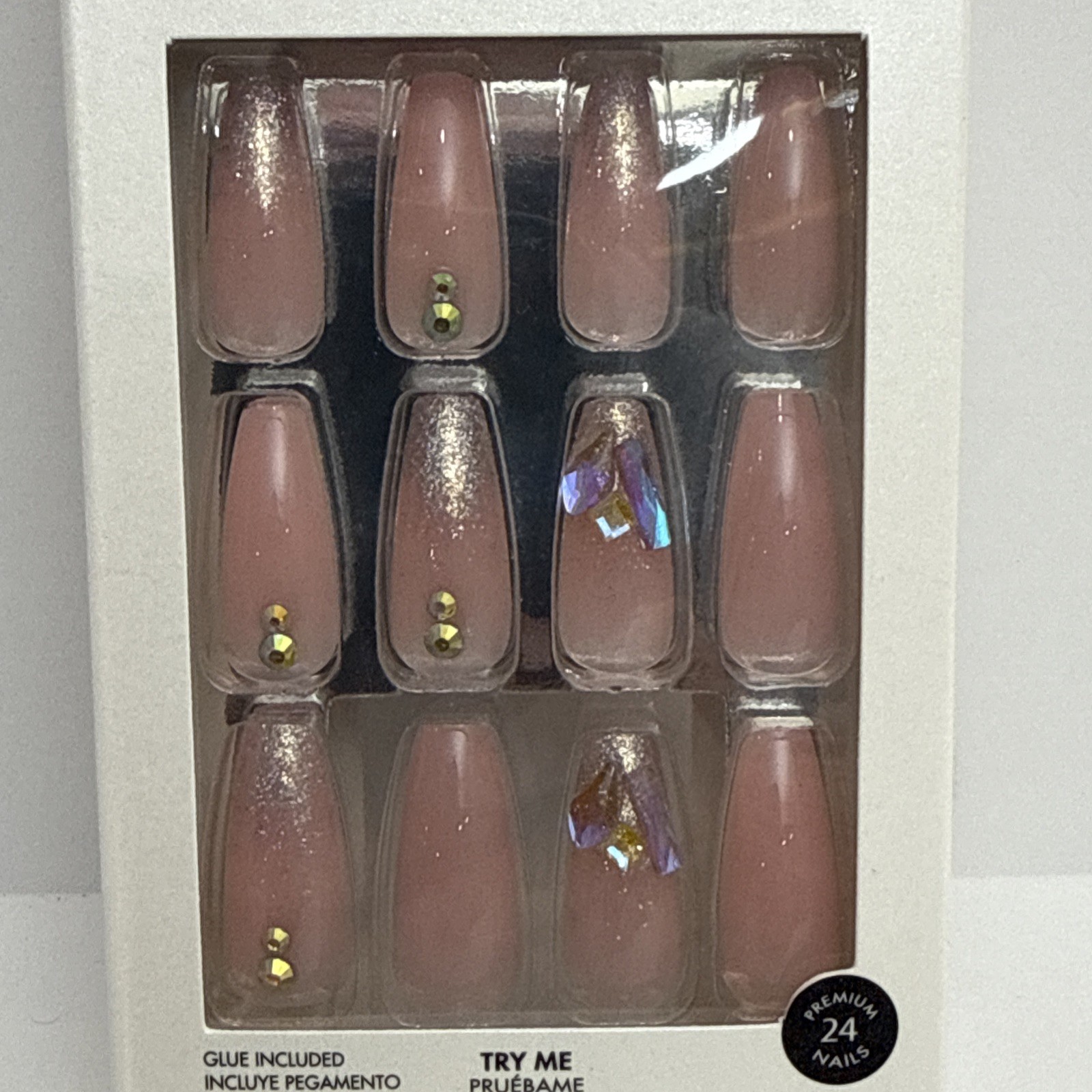 Poshmellow Maison Deluxe 24 Nails Glue Included – Fairy Dreams #65227