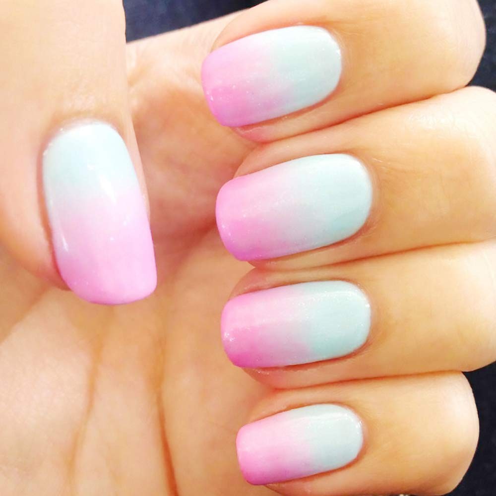 3 Pc Ombre Nail Brush Set Double Head Sponge Pen Nail Gradient Manicure Tools