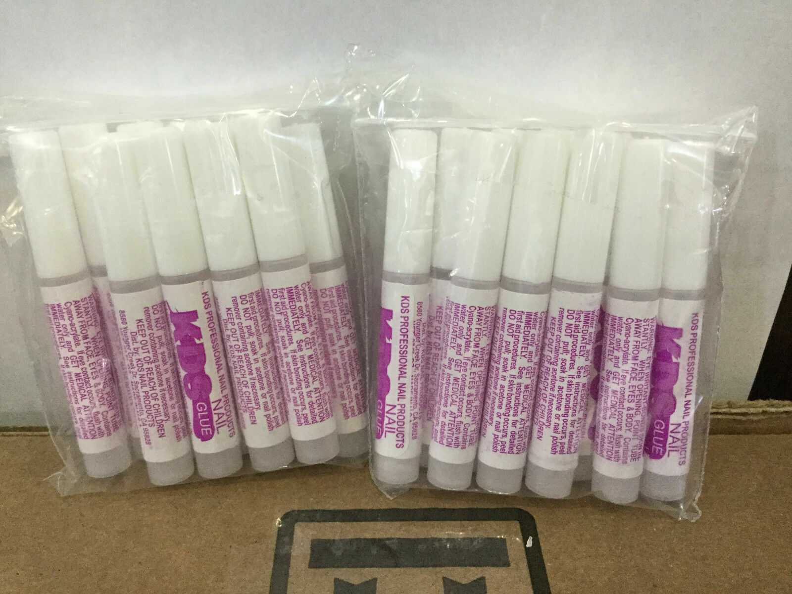 20 pcs KDS Nail Tip Glues – Super Instant Bond for Acrylic Nails – New