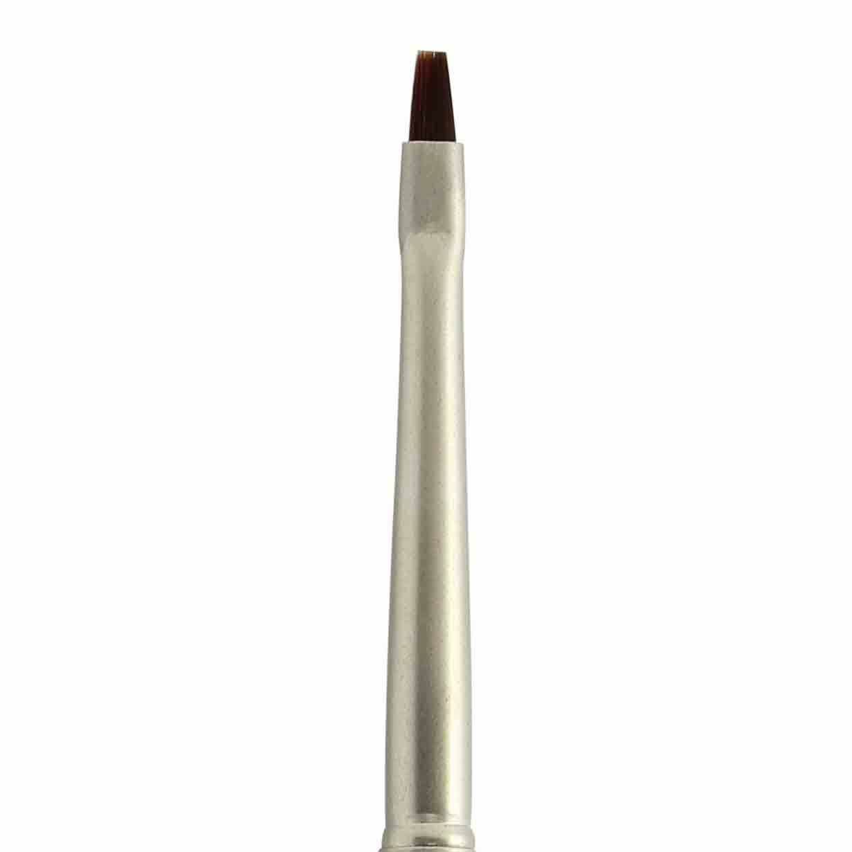 N19 PRO Gun Metal Flat #2 Gel Nail Brush