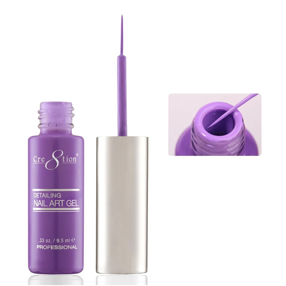 Cre8tion Detailing Nail Art Gel .33 Oz – #06 Lavender