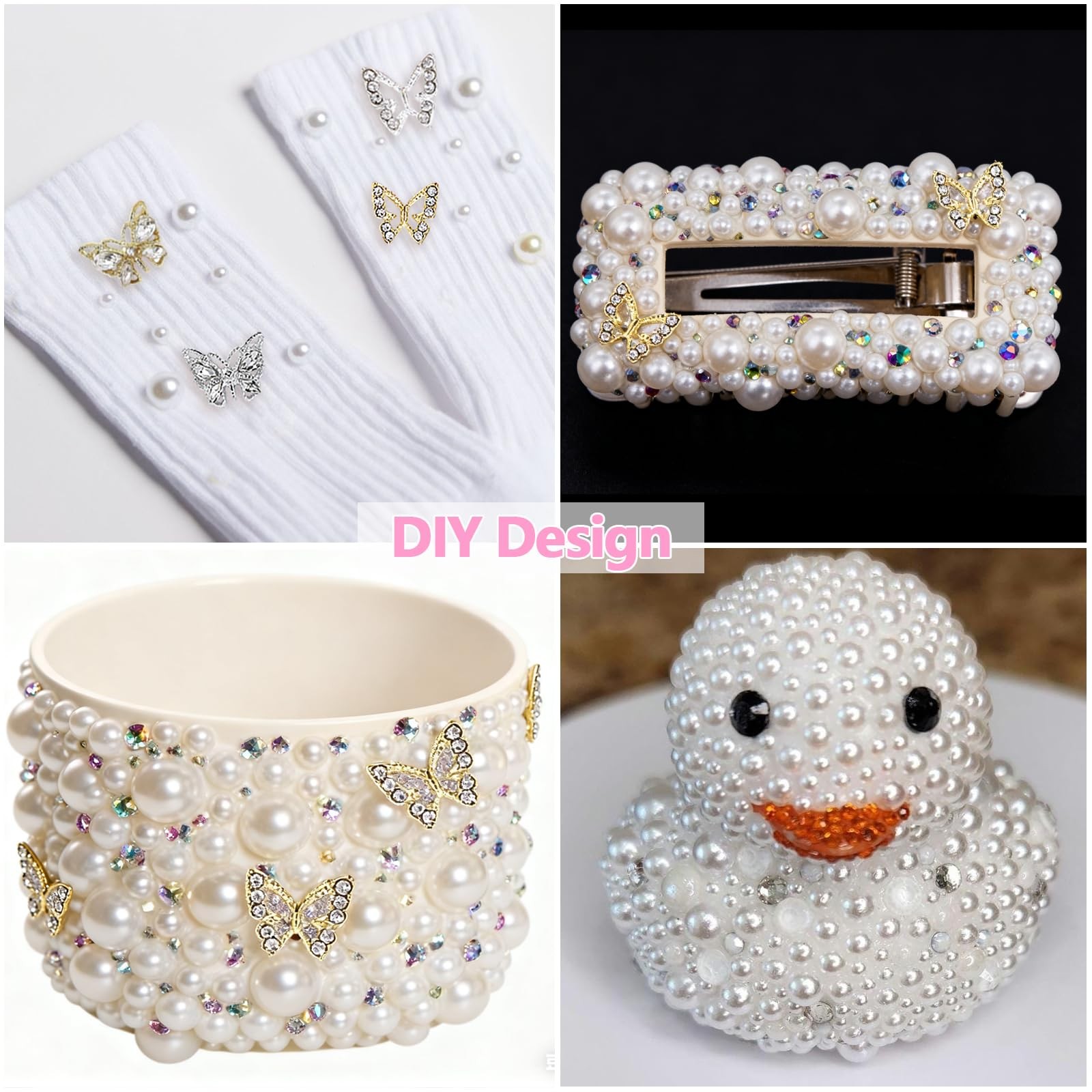 SEMATA 12-Colorful pearls bedazzling kit