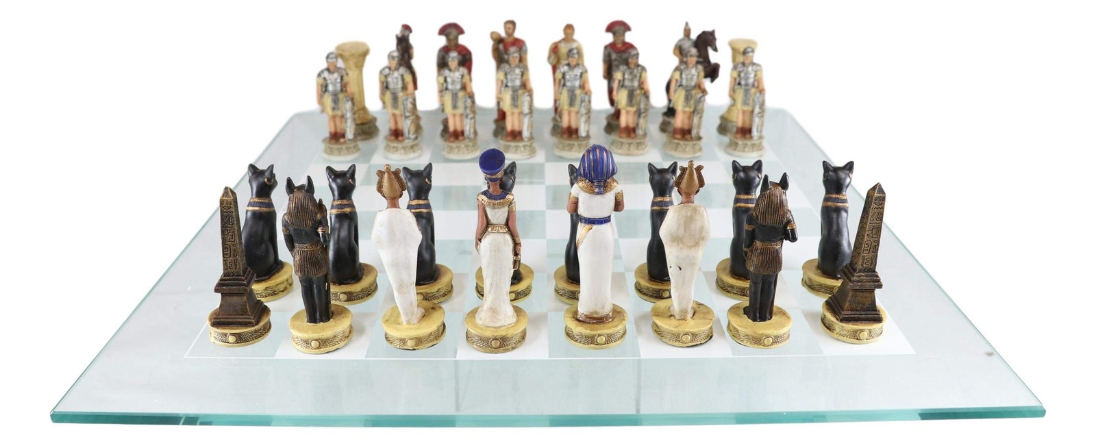 Ebros Gift Historical Themed 17 inches by 17 0.1 centimeters, White