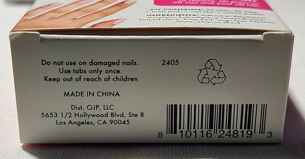 6 Different Press-On Nails Kits – 5 Olive & June and 1 imPRESS (BRAND NEW)
