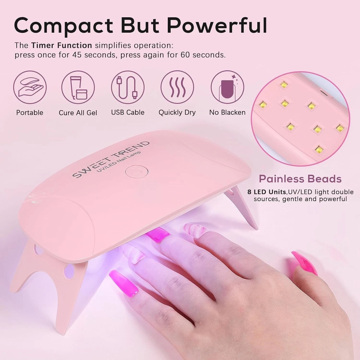 Acrylic Nail Kit for Beginners: Professional Acrylic Powder Set with Everything