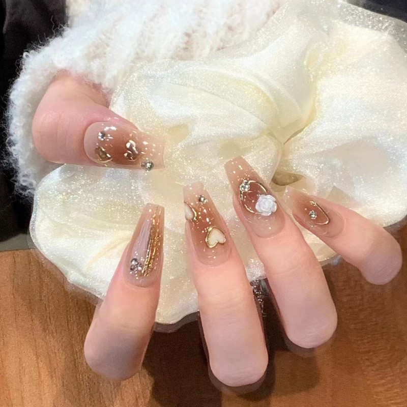 48 pieces of ballet, wearing ice cream, transparent milk tea, nude color