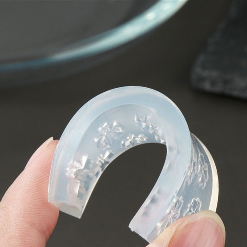 Flower Resin Nail Art Decorations Mold Silicone Nail Carving Mold Nail Art Tools