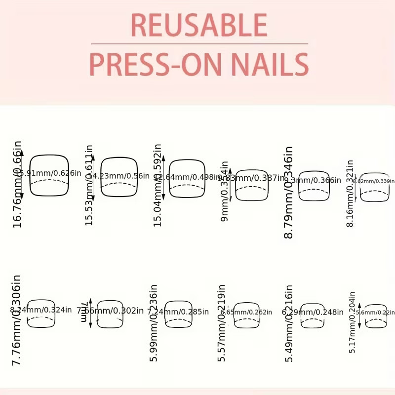 120 Press-On Toe nails, Floral Design in Nude Pink, French Style, Summer