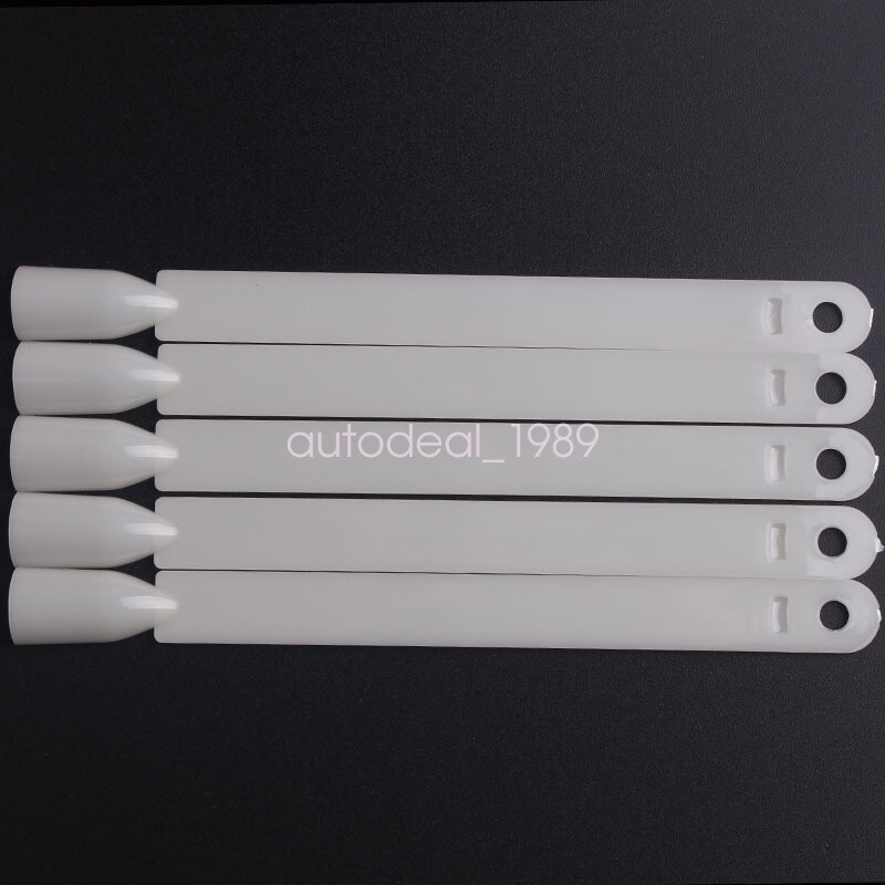2set/100pcs Nail Swatches Sticks Manicure DIY Supplies for Nail Art Display