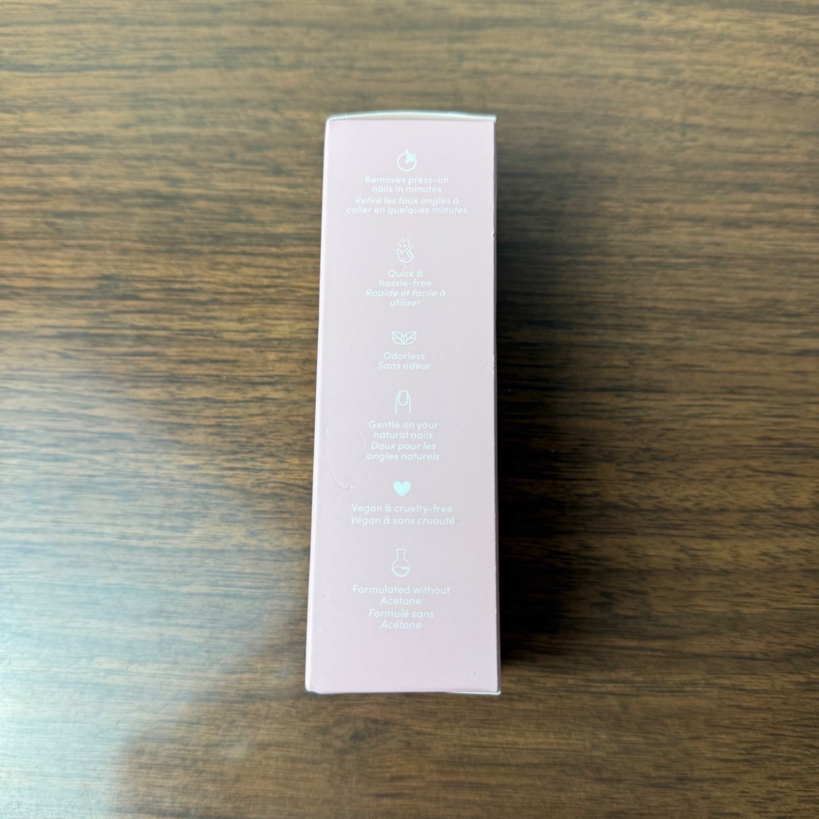 Glamnetic Press On Nail Remover NEW SEALED Odorless Acetone Free Gentle Vegan