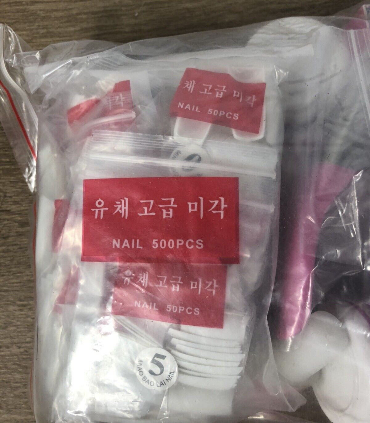 New Nails 500Pcs Arylic Nail Set Everything you need to do your nails