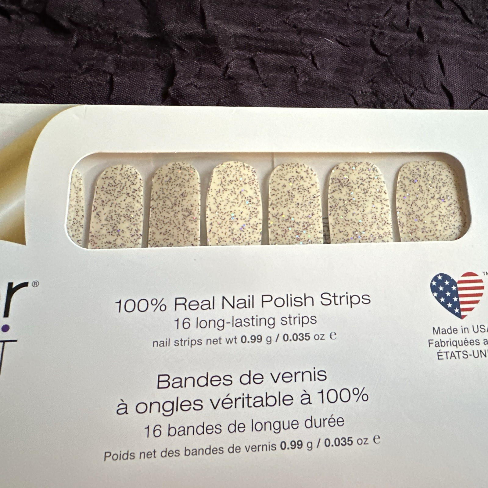 Color Street Glitter – Candied Lavender – FMG198