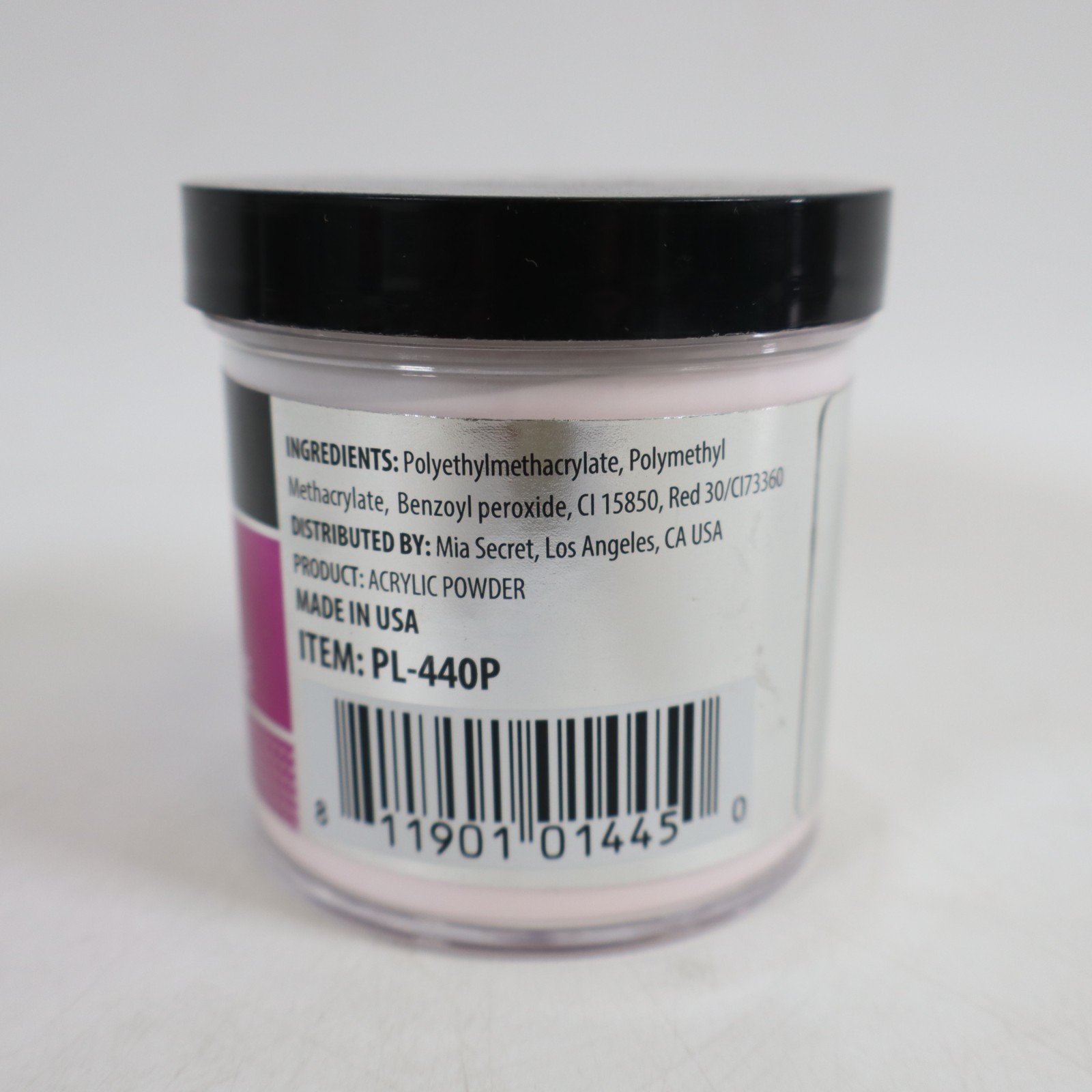 Mia Secret Pink Acrylic Powder 4 oz Made in USA
