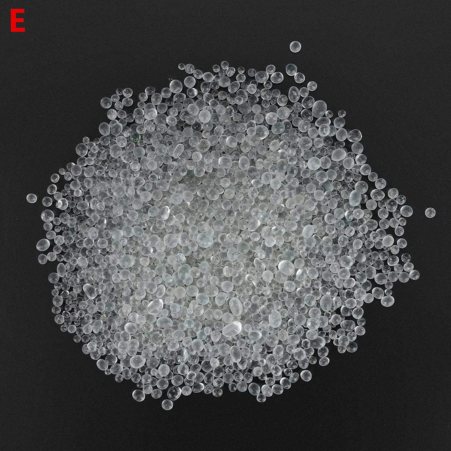 Glass Beads Balls, High Temperature Glass Ball Nail Box Silica Sand Beads Man…