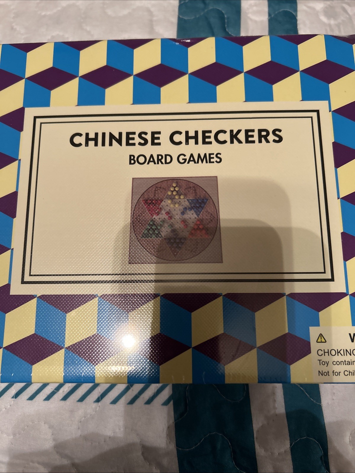Offelec Classic Chinese Checkers Game Set – 13.5 Foldable