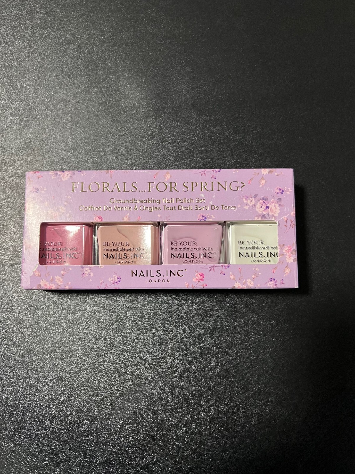 Nails Florals For Spring Quad