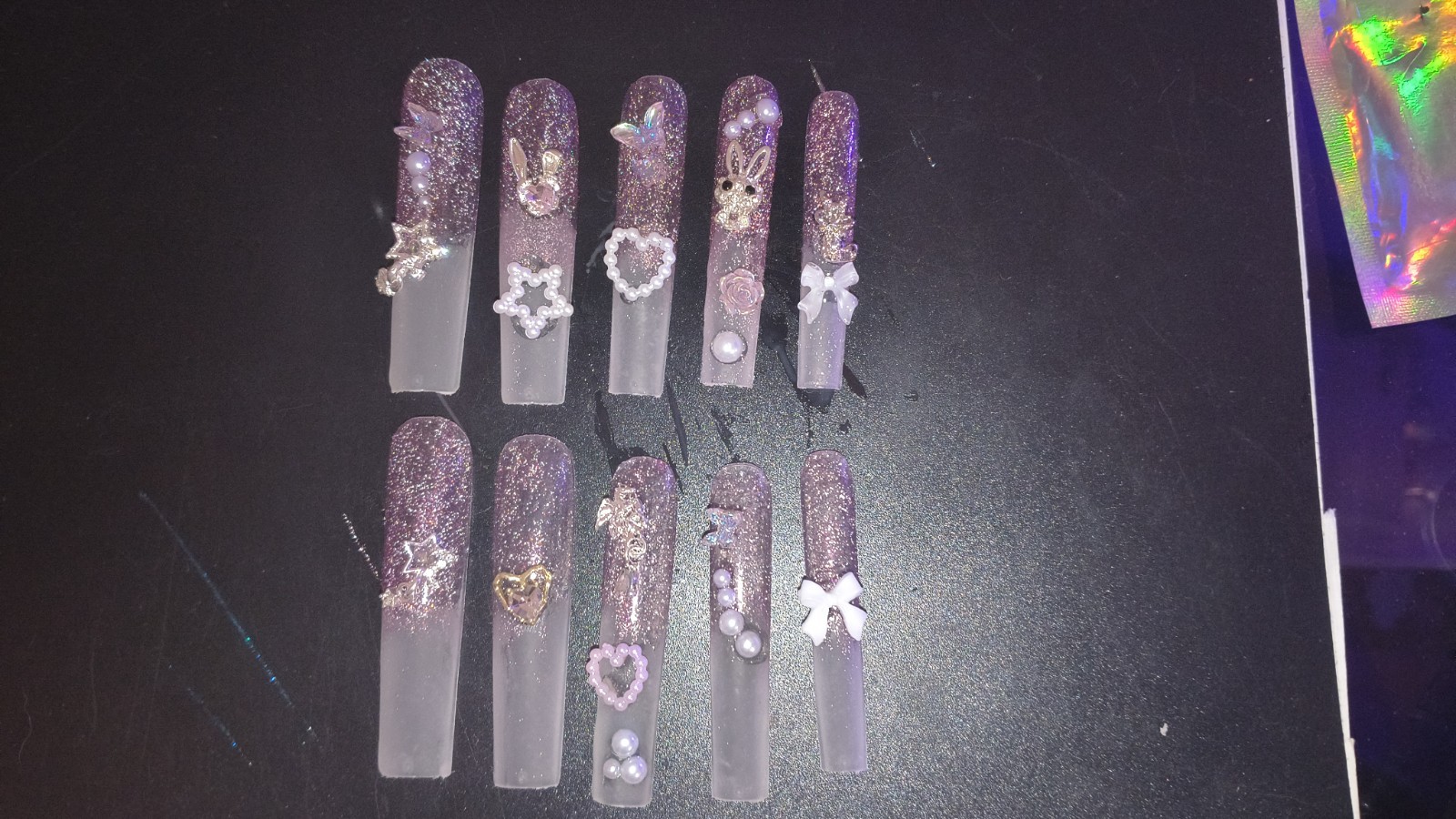 press on nails handmade