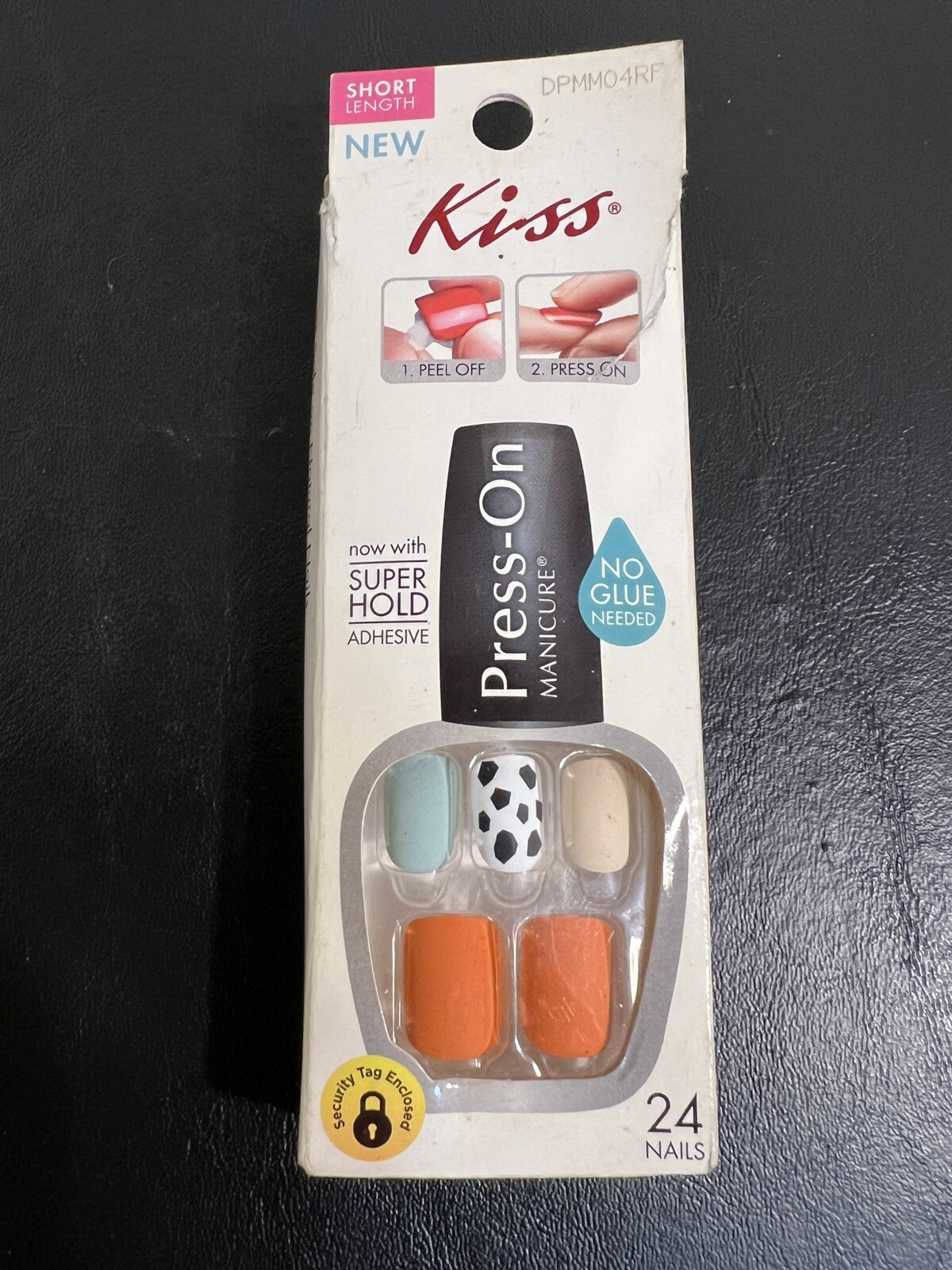 New Lot Of 8 Kiss Press-On Nails Manicure Assorted Different Jewel Jelly