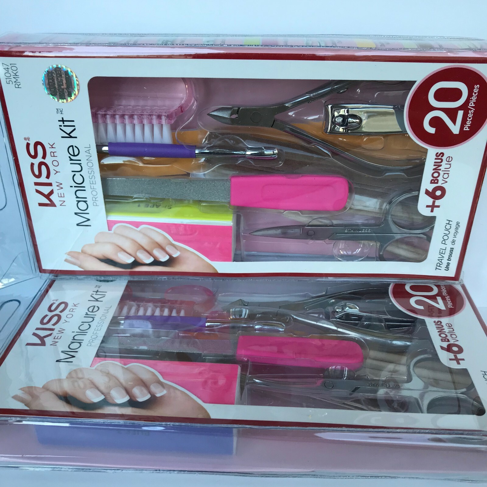 KISS Salon Results Manicure Kit Nail Accessory (PACK-OF-2) *NEW**