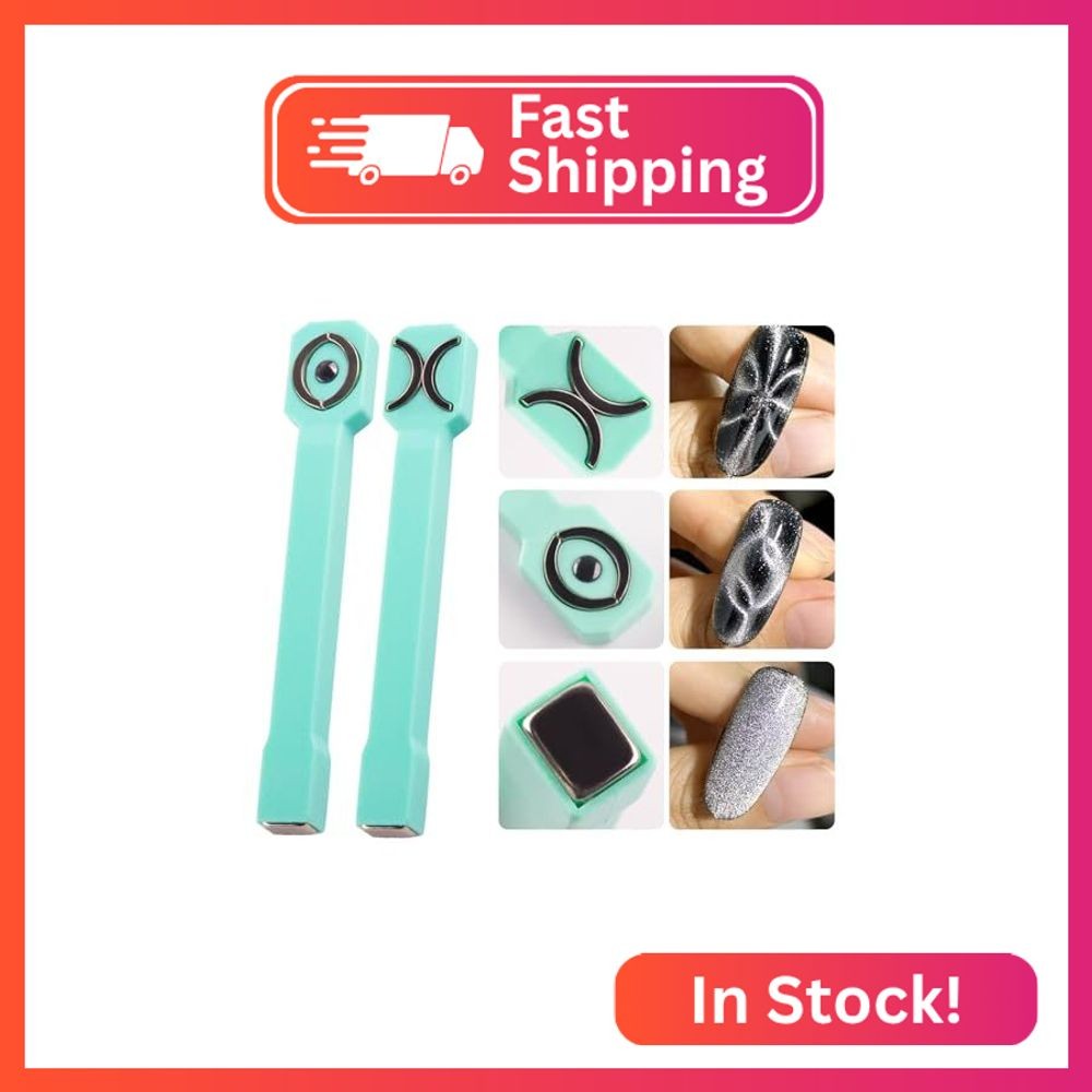 MOLILON Three-In-One Nail Magnets for Nail Art Strong Nail Magnet Stick Multi-fu