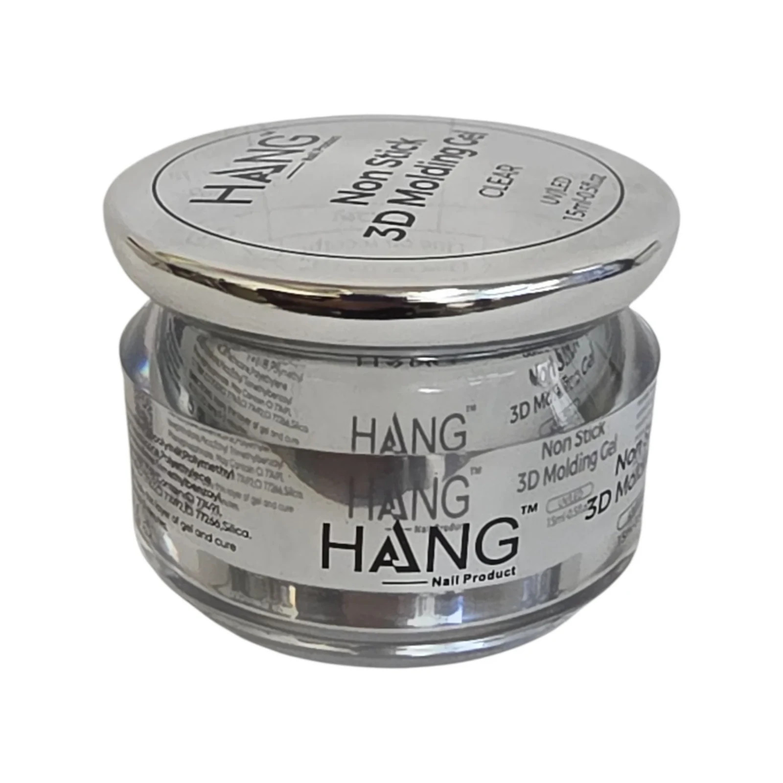 Hang Non Stick 3D Molding Gel UV/LED Clear 15 mL 0.5 fl oz