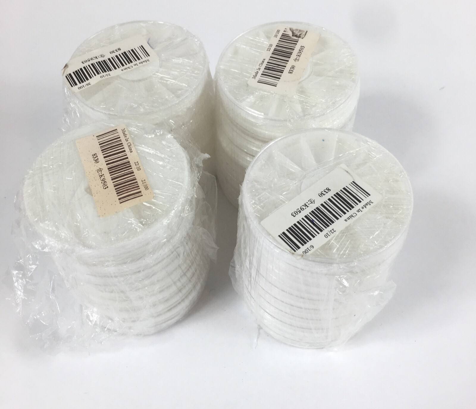 10pcs Nail Art Storage Box 12 Grids Round Dustproof Clear Jewelry Organize