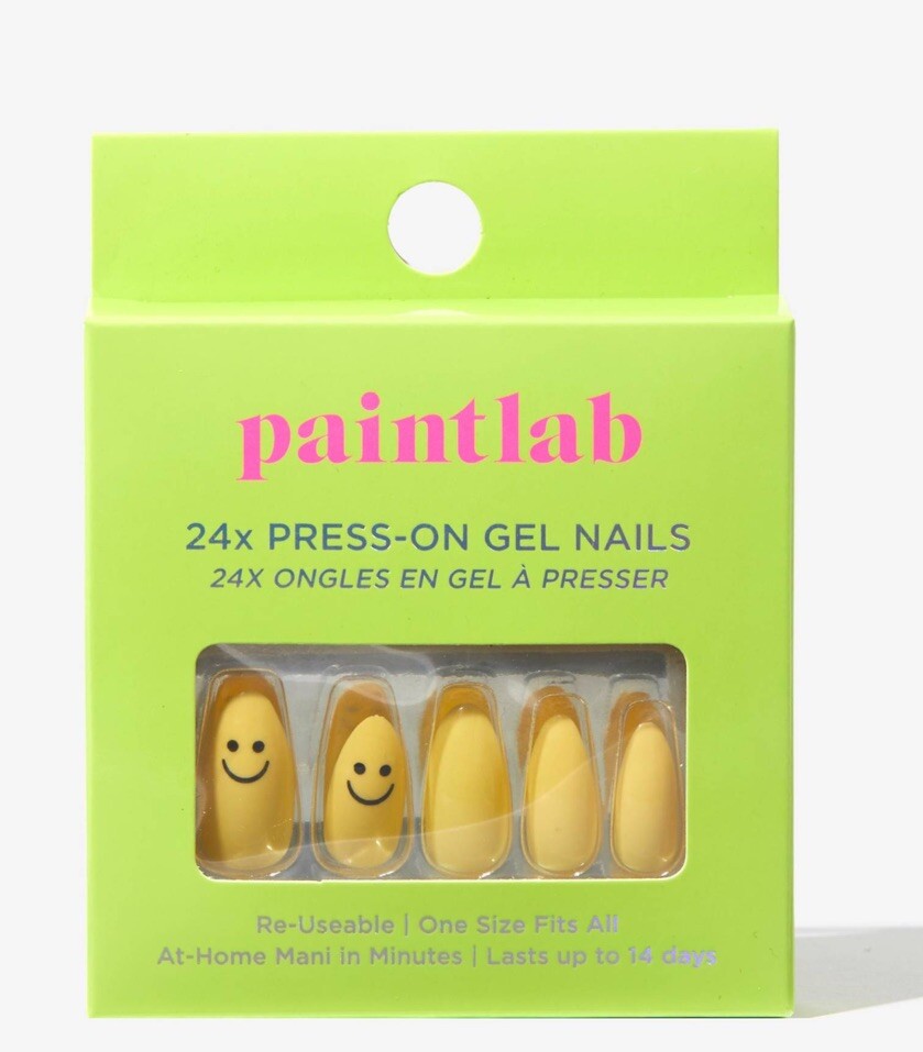 PaintLab Smiley Gel Nails