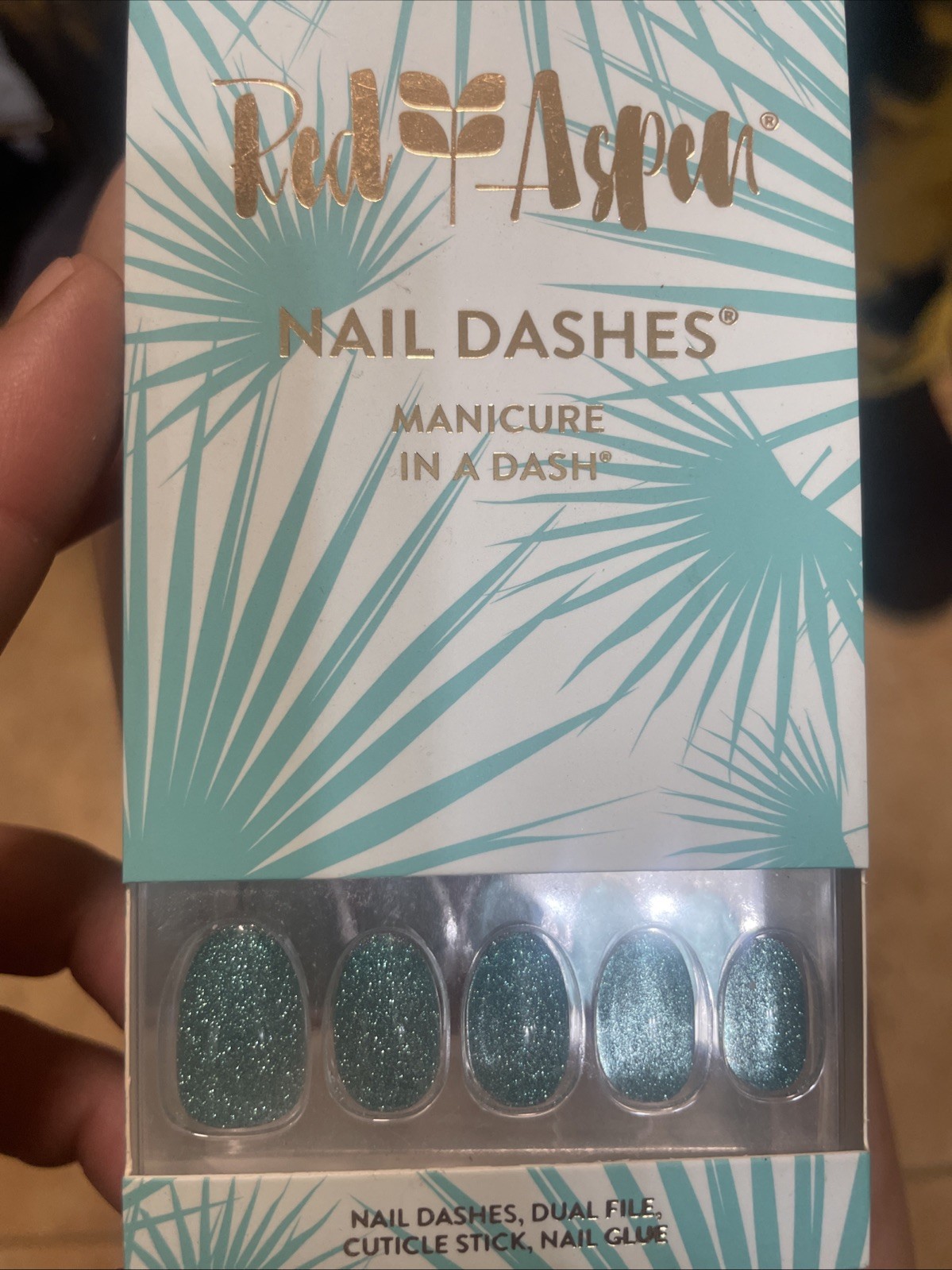 Ref Aspen Nail Dash Set. Hordana On Holiday. Short Round. BRAND NEW IN BOX