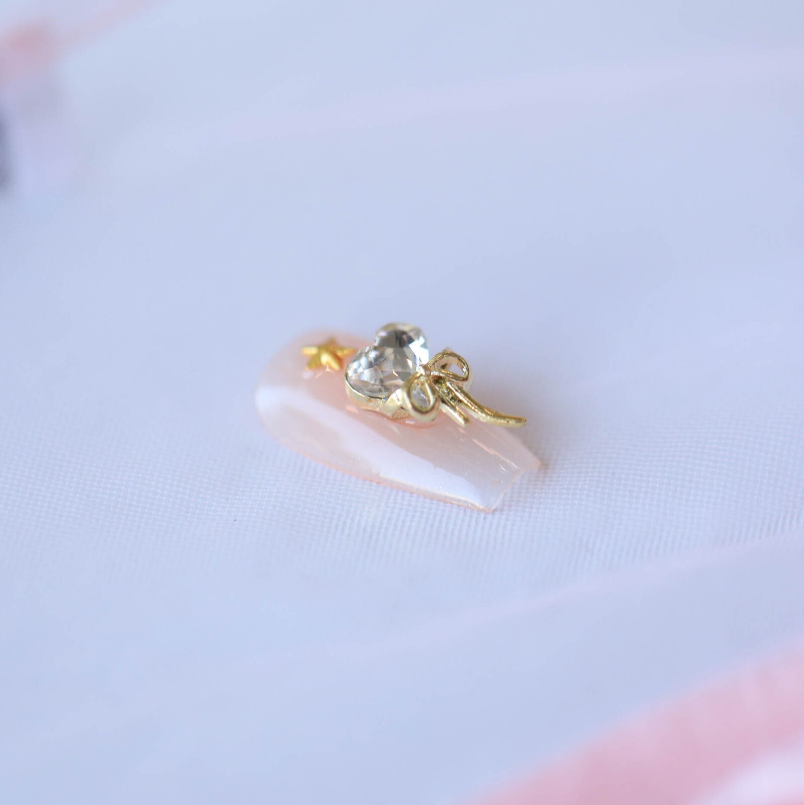 15Pcs Blushing Petal Nail Art by Handmade