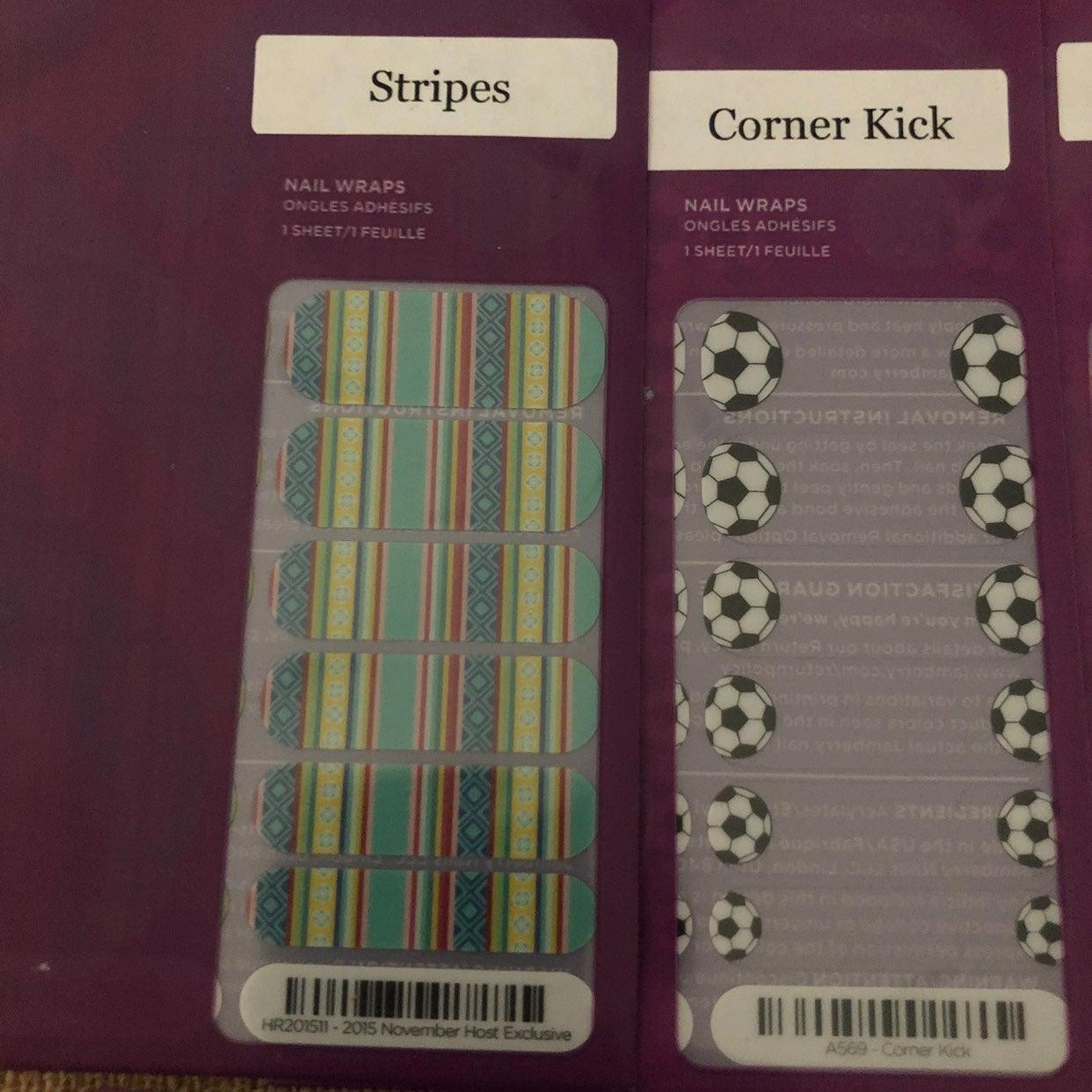 Jamberry Nail Wraps – 2 Sheets -You pick