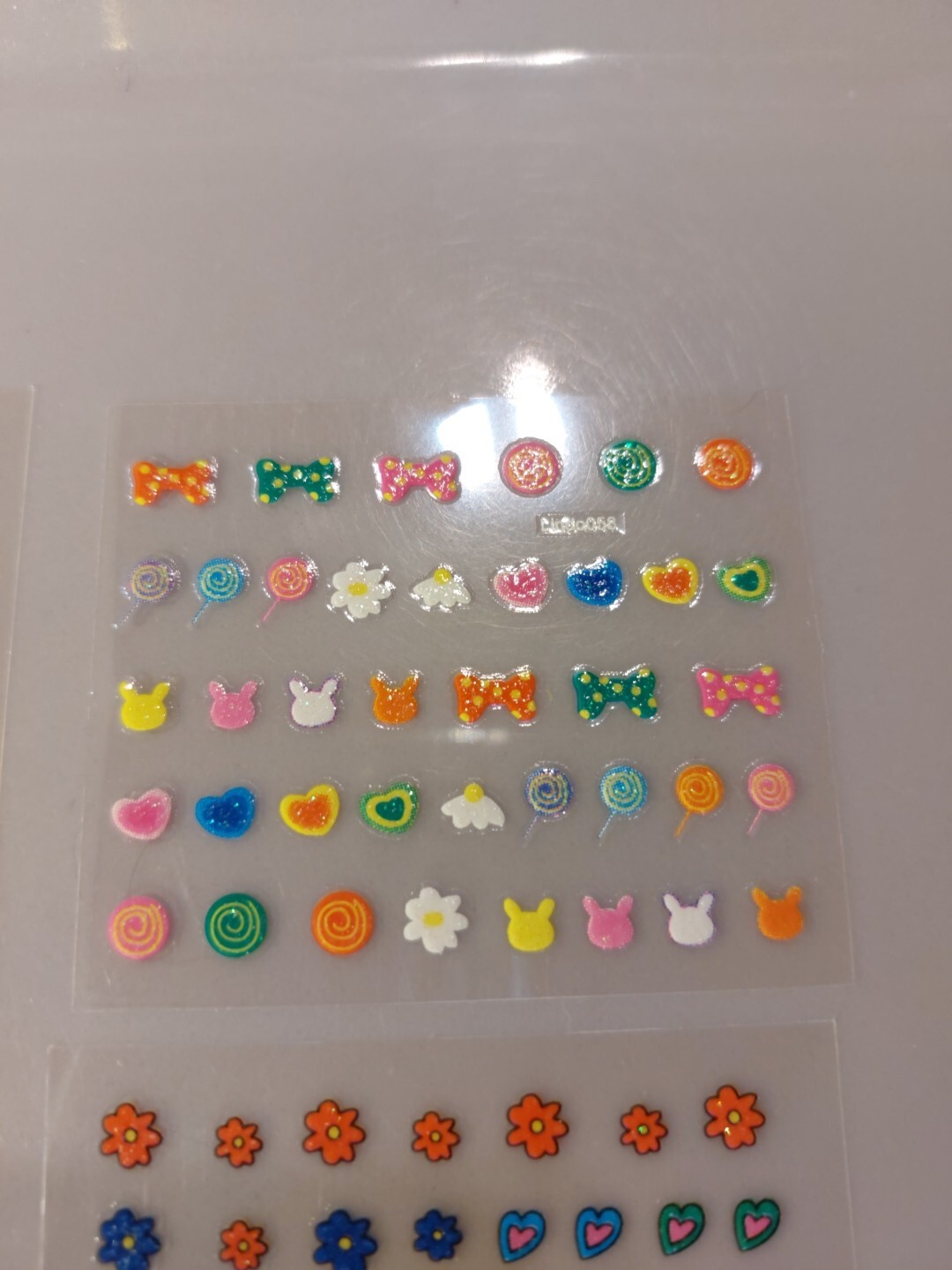5 X Small Sheets Of Cute Nail Art Stickers (Dn223) New