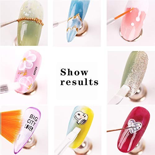 15 Brush & 5 Dotting Pen Set – Complete Nail Art Design Tools for Creatives