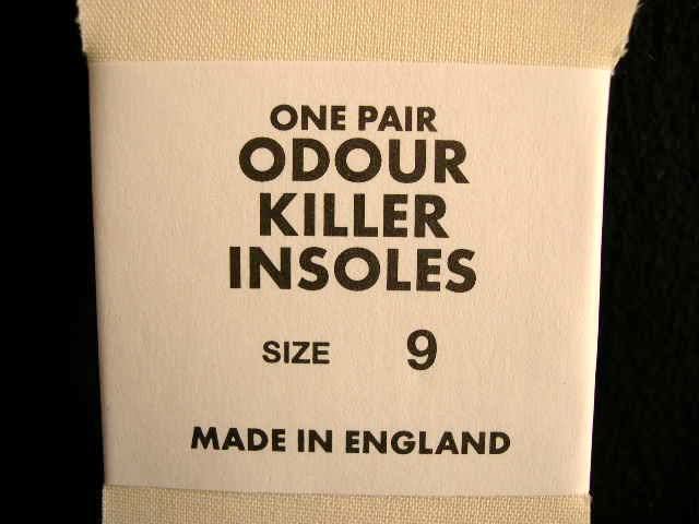 ODOUR EATER INNER SOLES WITH CHARCOAL ALL UK SIZES SHOES FEET PRE-CUT AT FACTORY