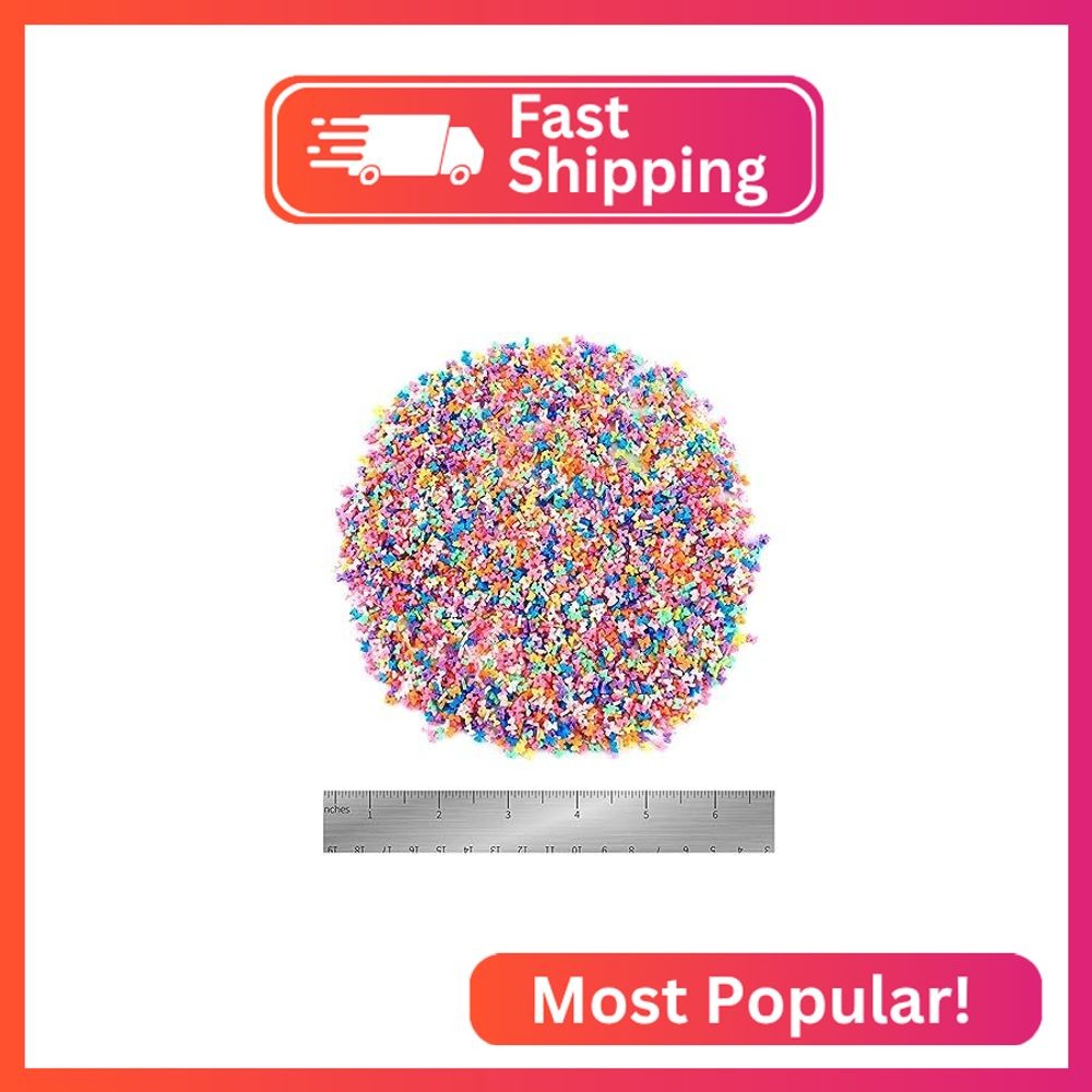 HOCIBES 5000PCS Nail Art Slices,Cute Design Nail Art Slices, 3D Polymer Clay Sli