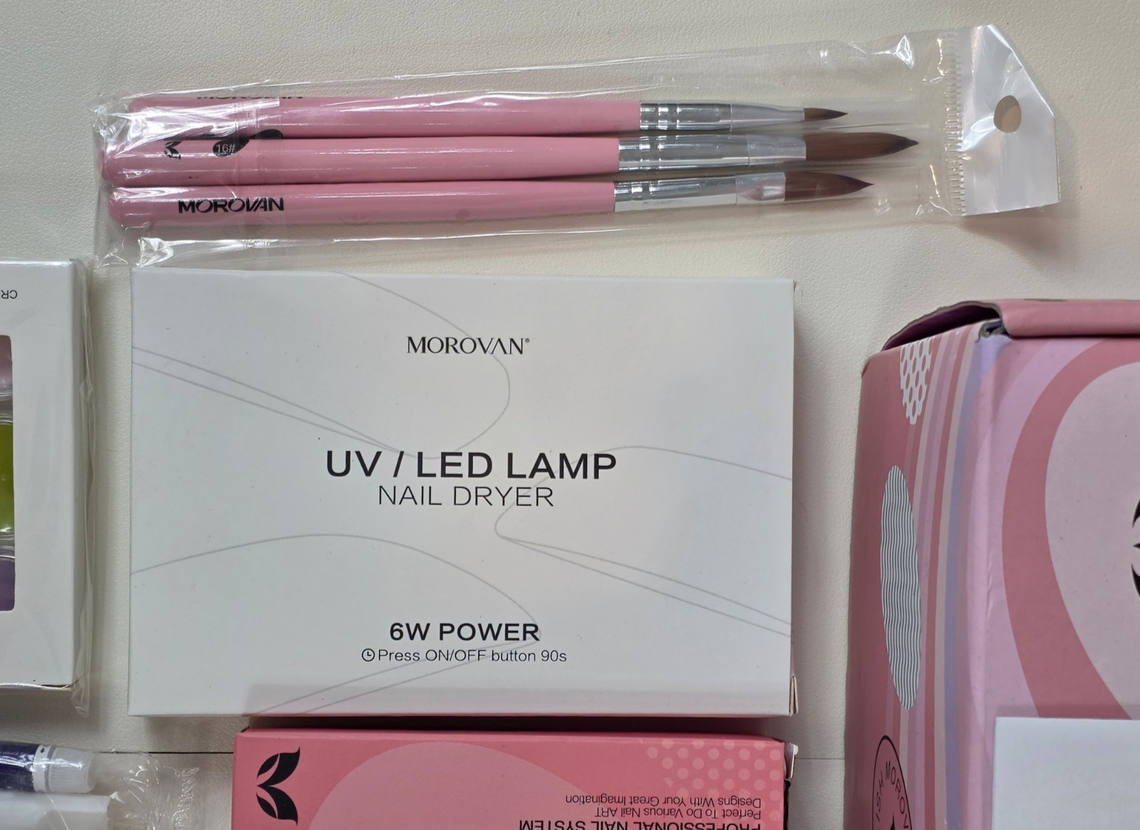 Morovan Acrylic Nail Kit with Everything Beginners Professional Nail Kit #L19