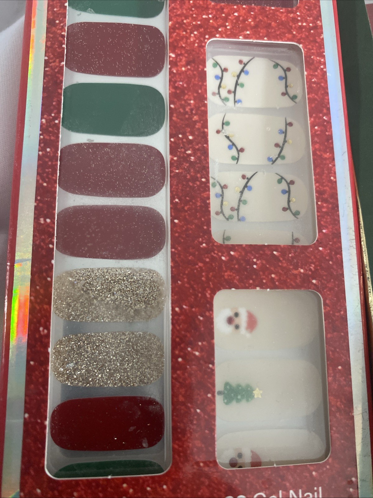 Lot Of 2 Packs 32 Pieces Dashing Diva Gloss Ultra Shine Holiday Theme