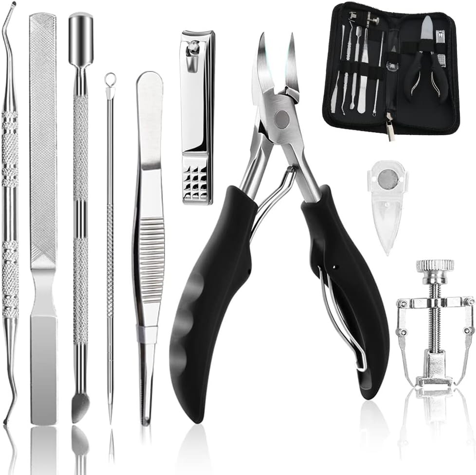 10Pcs/set Ingrown Toenail Tools Kit, Nail Treatment Foot Tool