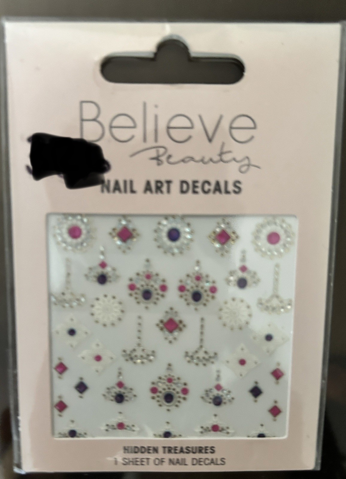 New-Never Used/NailArt Stickers/Easy To Apply/Easy To Remove/No UV Required/3D