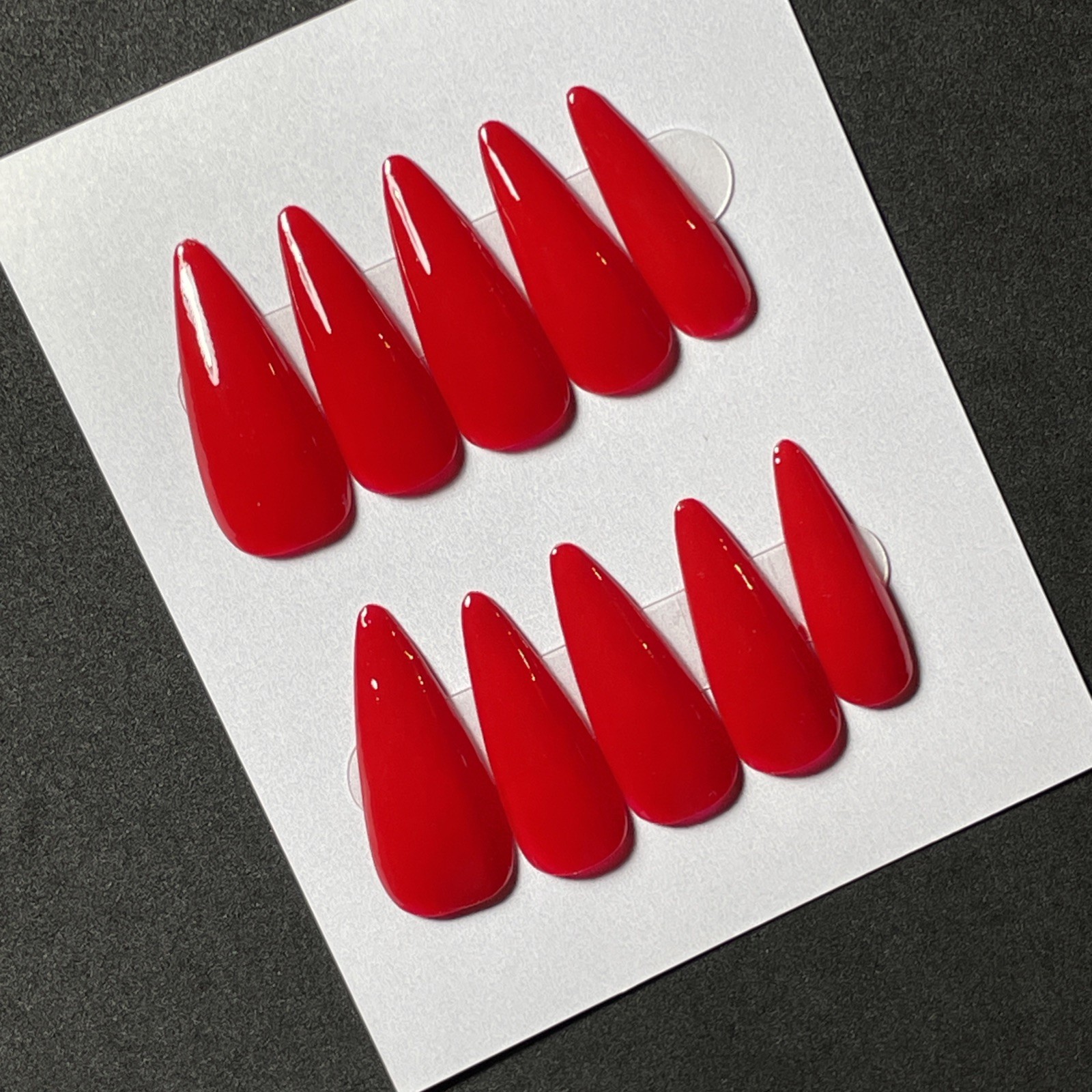 10 Handmade Press-on Nails ~ Number 44 ~ Size Small ~