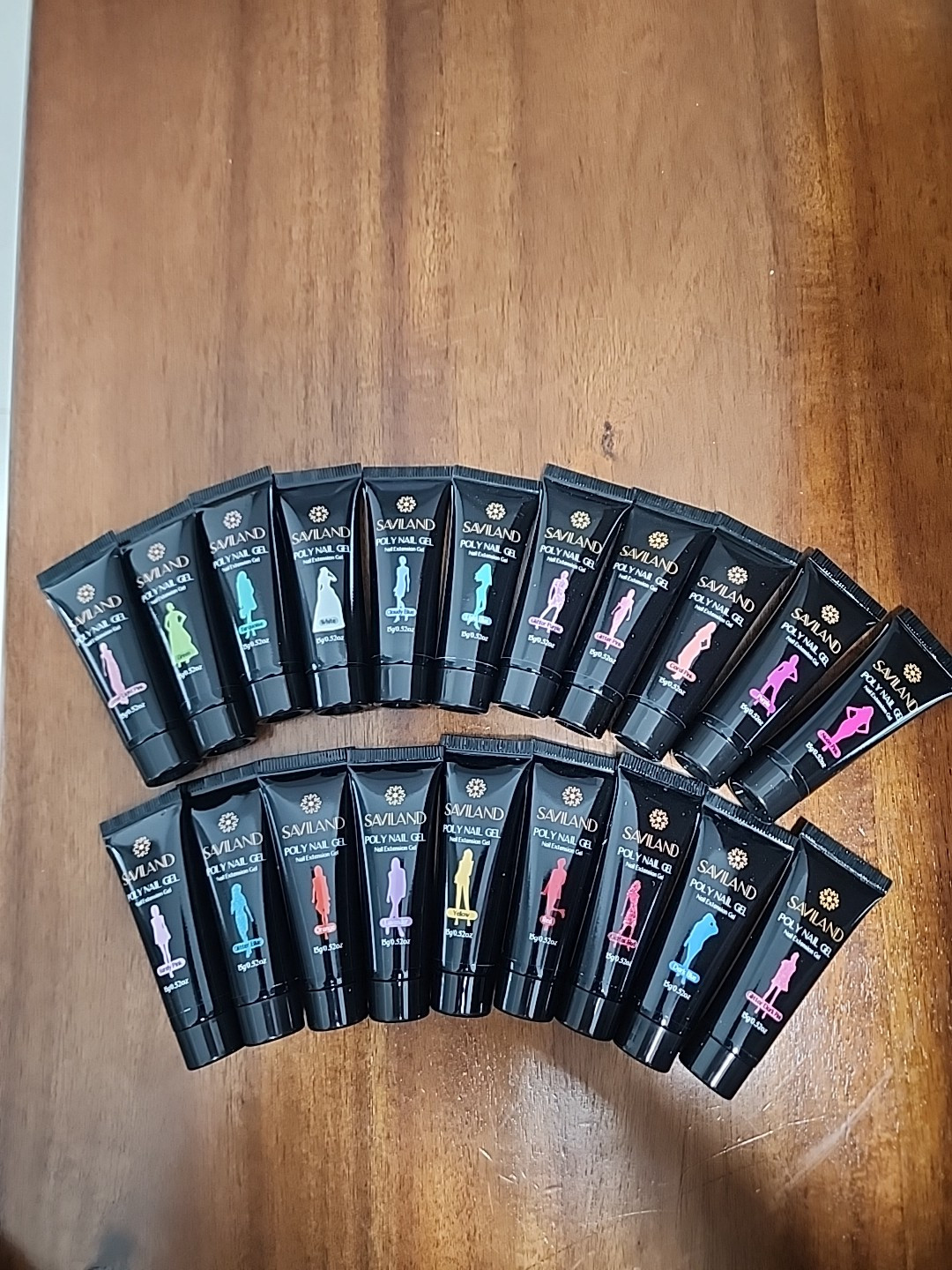 Saviland Acrylic Powder Nail Kit , 20 Colors, 100% Vegan & Cruelty Free
