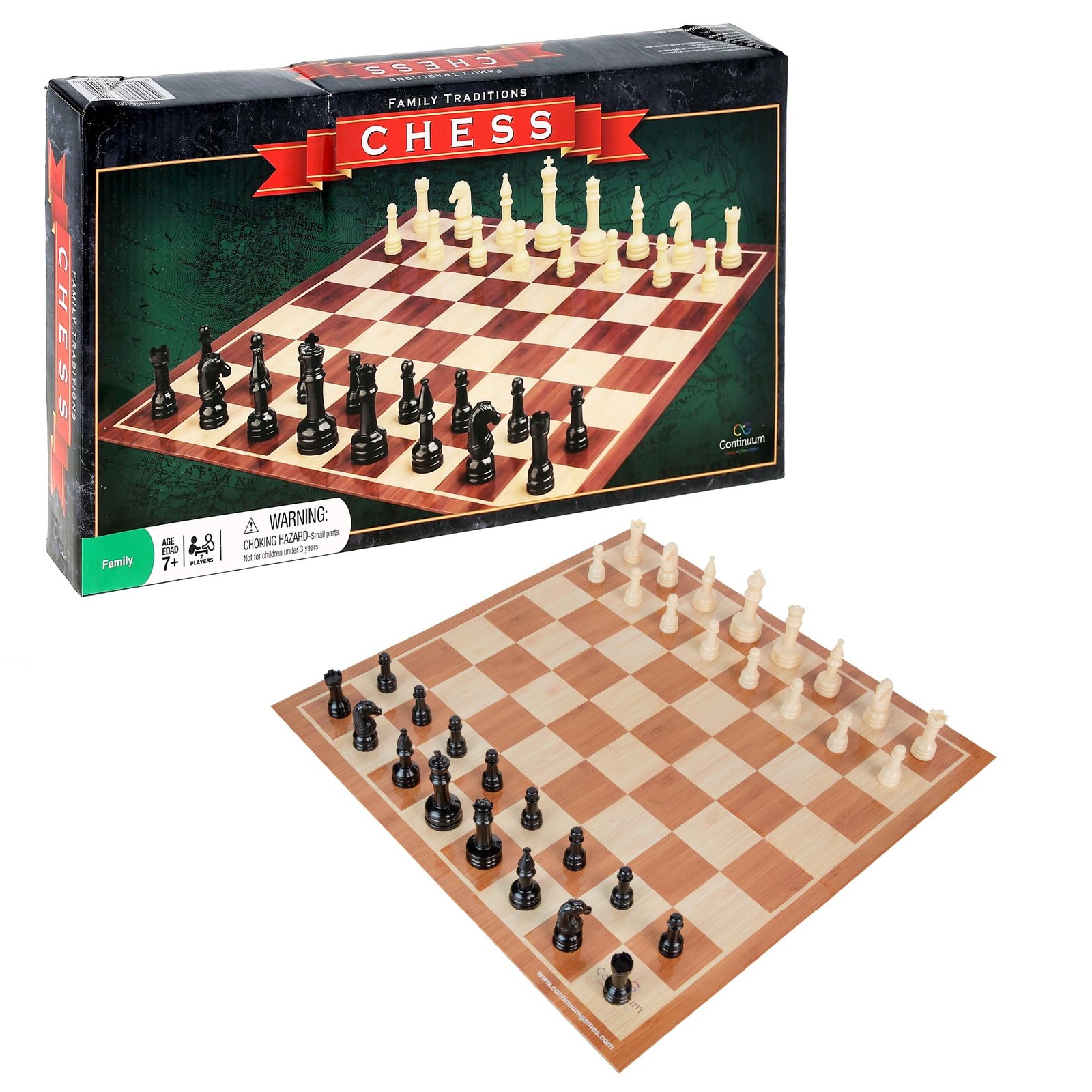Continuum Games Chess Family Traditions Board