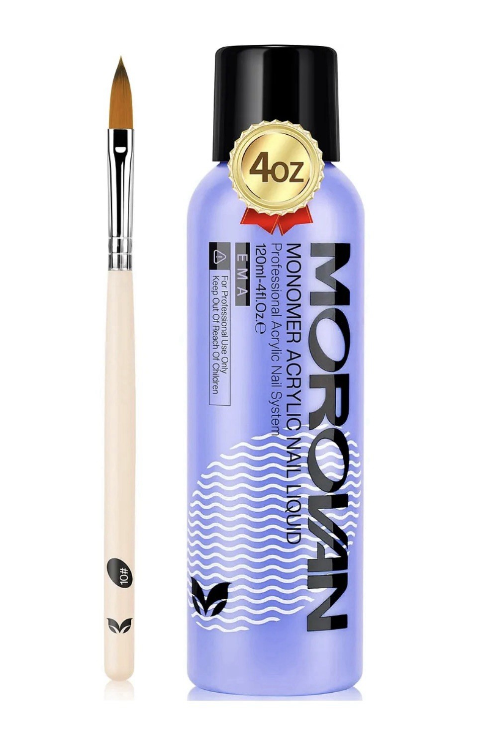 Morovan Monomer Acrylic Nail Liquid 4 oz Acrylic Liquid Monomer for Acrylic Nail