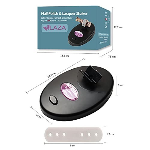 Nail Lacquer Shaker Machine – Adjustable Gel Polish Varnish Mixer Tool for Nail