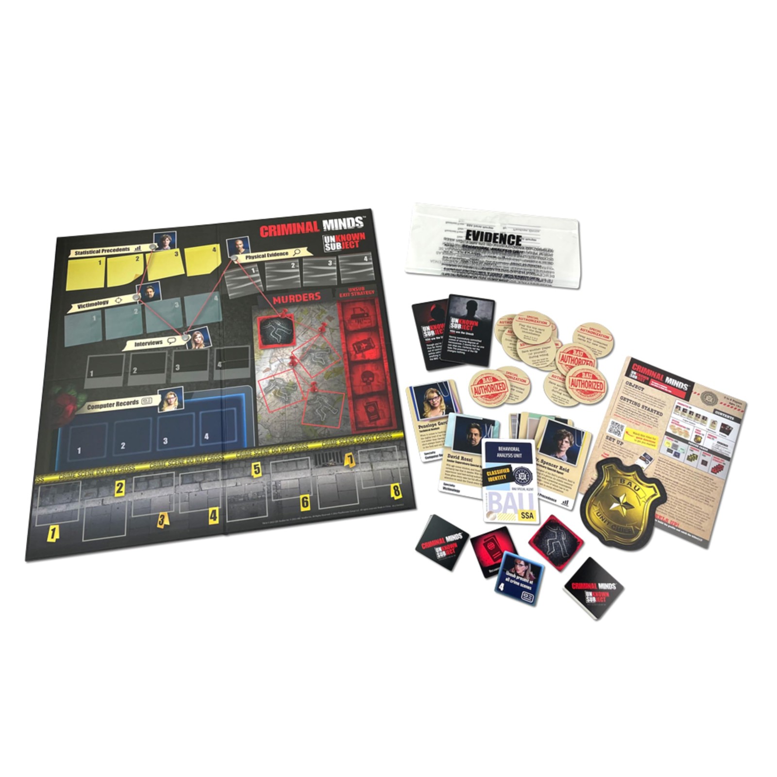 Criminal Minds Unknown Subject 10.5 inches x x 0.1 inches, Multi