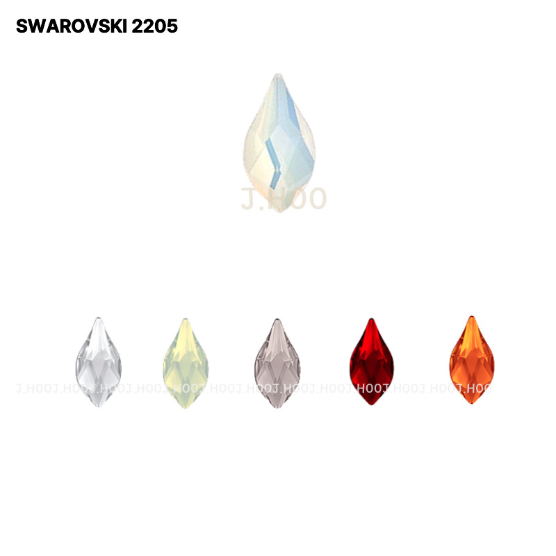 Swarovski 2205 Flame Flat Back 10 mm(5pcs)