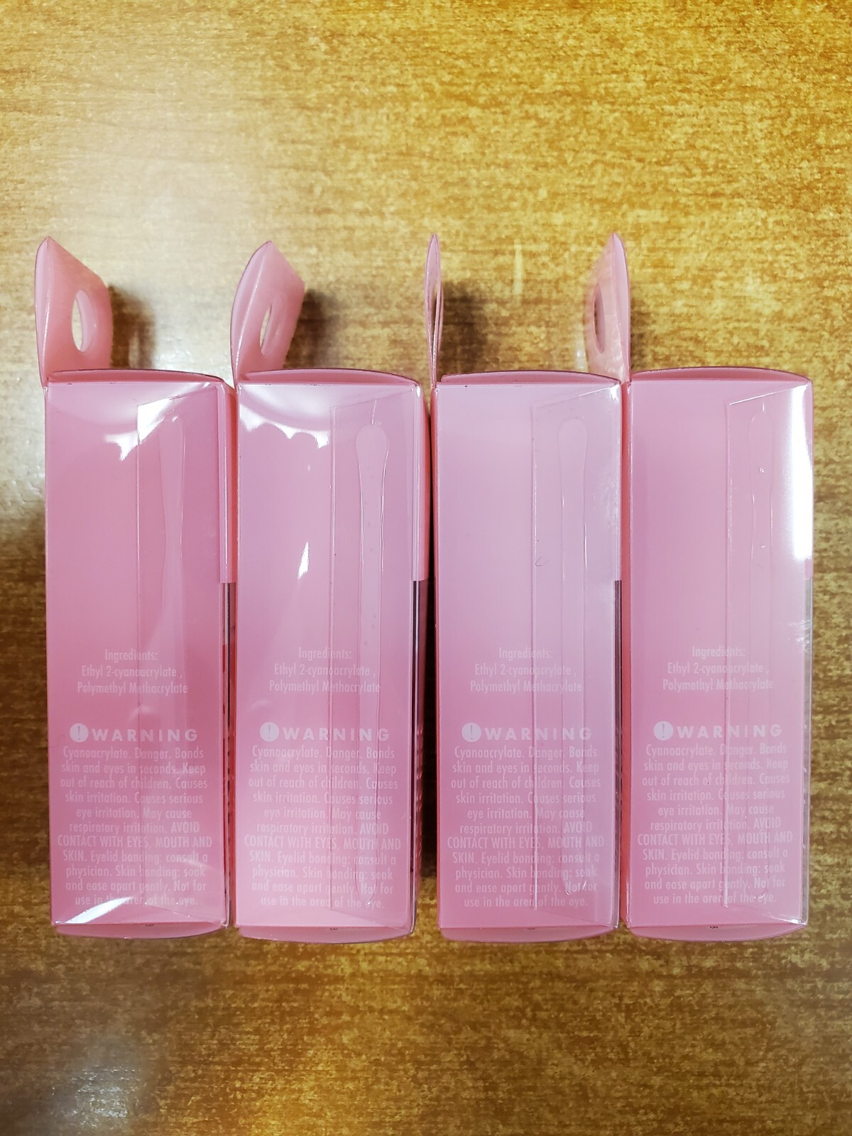 4 Pack: Olive & June Brush on Nail Glue 0.24oz. Non-Toxic/Damaging (9483-R7P6a)
