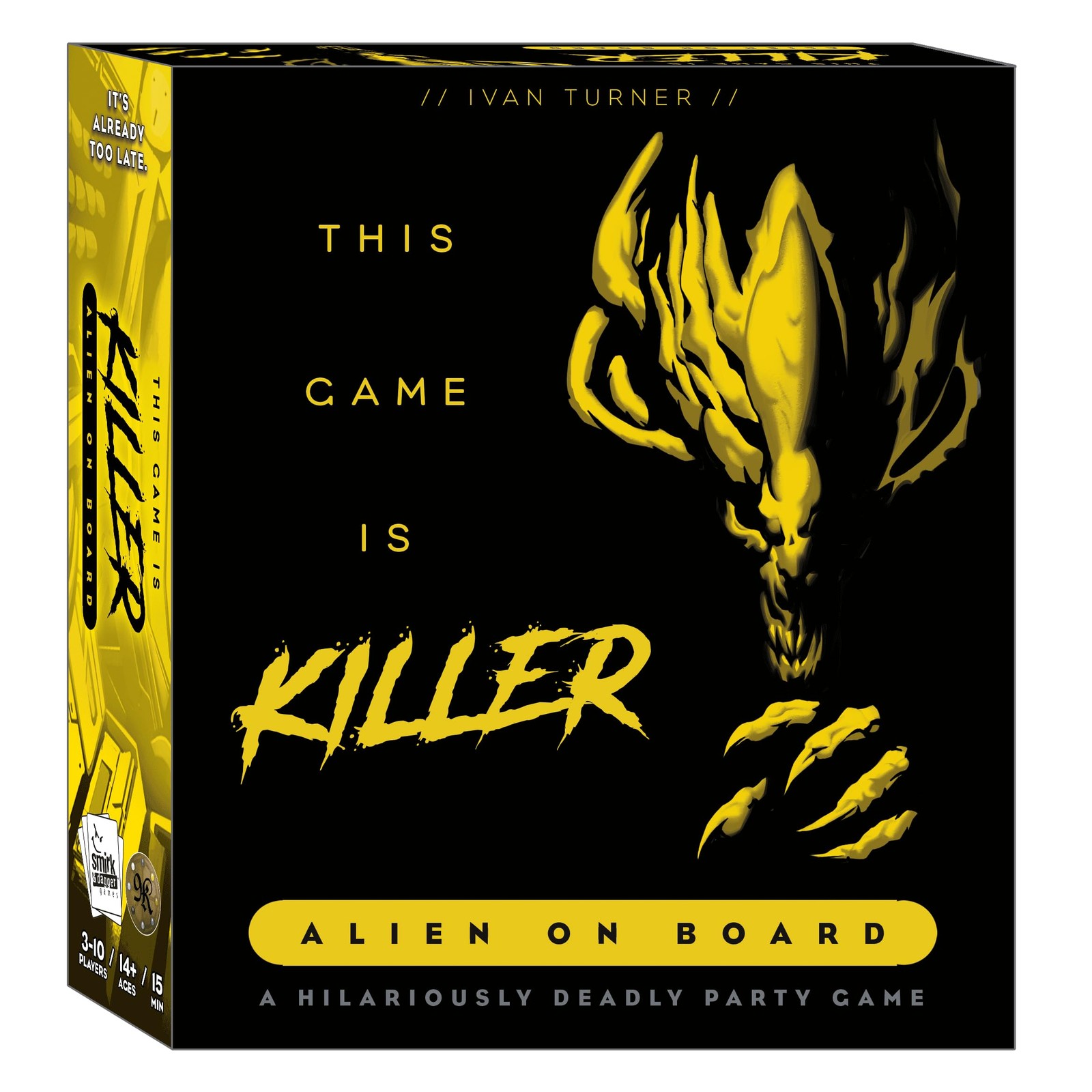 This Game is Killer, Party Board Game, for 3 to 10 Players 6 x 7 x 0.1 inches